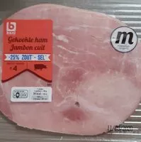 Mängden socker i Jambon cuit