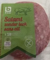 Mängden socker i Salami sans ail