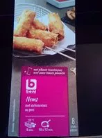 Mängden socker i Nems au porc