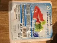 Mängden socker i Surimi Sticks