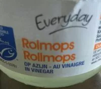 Mängden socker i Rollmops