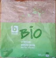 Mängden socker i Petits pois