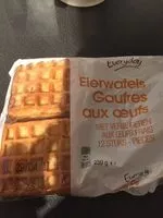 Mängden socker i Gauffres Aux Oeufs everyday