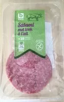 Mängden socker i Boni salami à l'ail