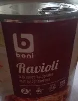 Mängden socker i Ravioli