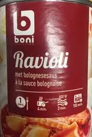 Mängden socker i Ravioli