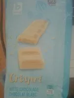 Mängden socker i Crispri chocolat blanc