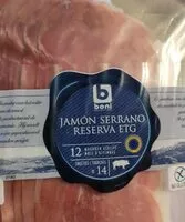 Mängden socker i Jambon Serrano