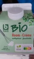Mängden socker i Crème bio fouettable