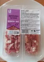 Mängden socker i Lardons salé