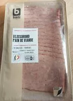 Mängden socker i Vleesbrood Boni