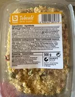 Mängden socker i Taboulé au poulet