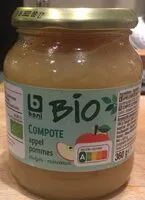 Mängden socker i Compote pommes