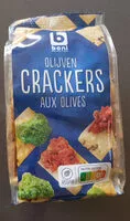 Mängden socker i Crackers aux olives