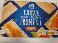 Mängden socker i Tarwe toasts - volkoren
