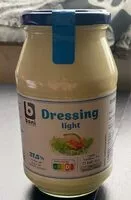 Mängden socker i Dressing light