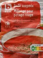 Mängden socker i Mélange potage rouge