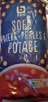 Mängden socker i Perle de potage