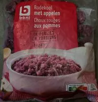 Mängden socker i Choux rouges aux pommes