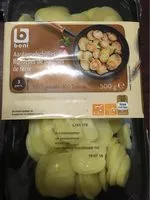 Mängden socker i Rondelles de pommes de terre