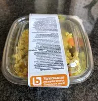 Mängden socker i Couscous perlé aux légumes grillés