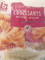 Mängden socker i Croissants au beurre, surgelés