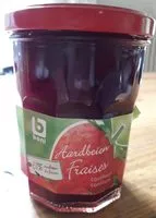 Mängden socker i Confiture fraises