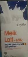Mängden socker i Lait demi-écrémé