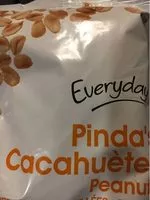 Mängden socker i Pinda's Cacahuetes
