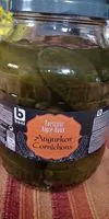 Mängden socker i Cornichons