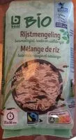 Mängden socker i Mélange de riz basmati, rouge et sauvage