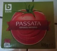 Mängden socker i Passata tomates tamisées
