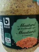 Mängden socker i Moutarde à l'ancienne