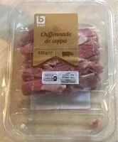 Mängden socker i Chiffonade de coppa