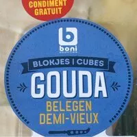 Mängden socker i Gouda mi vieux