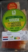 Mängden socker i Gouda à la moutarde