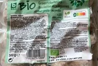 Mängden socker i Boulette aux légumes au pesto