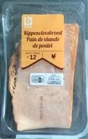 Mängden socker i Pain de viande de poulet