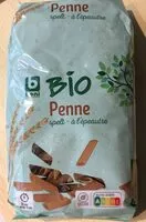 Mängden socker i Penne bio à l'epeautre