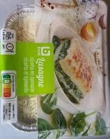 Mängden socker i Lasagne ricotta épinards Boni