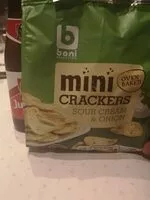 Mängden socker i Mini Crackers boni Sour Cream Onion Oven Backed