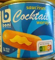 Mängden socker i Saucisses Cocktail
