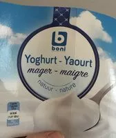 Mängden socker i Yaourt maigre nature