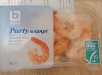 Mängden socker i Party Scampi