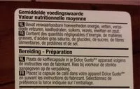 Mängden socker i Lungo