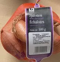 Mängden socker i Échalotes