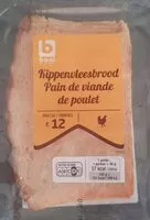 Mängden socker i Kippenvleesbrood - Pain de viande de poulet