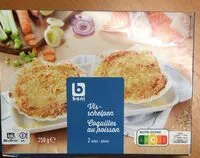 Mängden socker i Coquilles au poisson