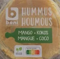 Mängden socker i Hummus mangue coco