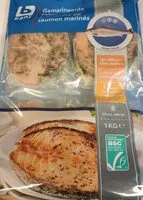 Mängden socker i Tournedos de saumon marinés